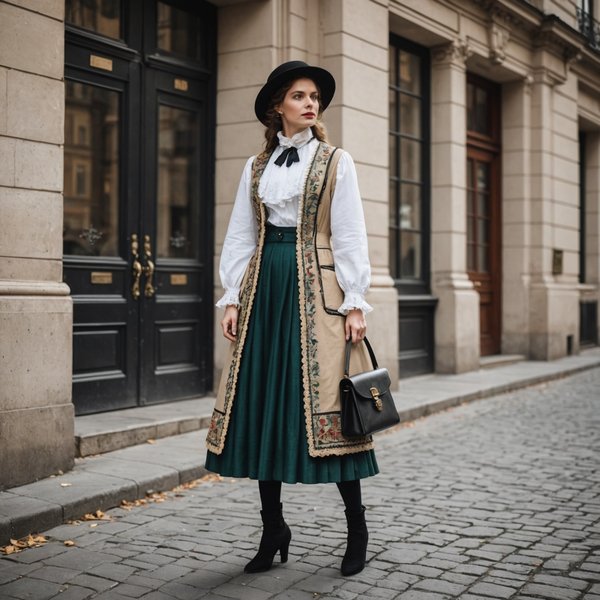 ¿Cómo incorporar elementos de moda del siglo XIX en outfits modernos?